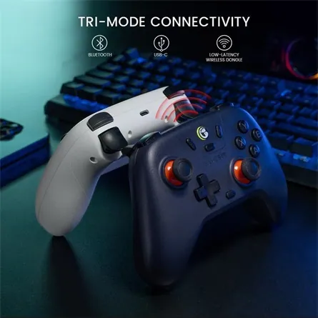 GameSir Nova Lite Multiplatform Bluetooth / USB / vezeték nélküli gamepad fehér – 6. kép