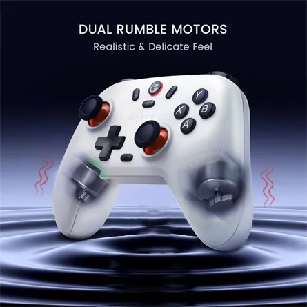GameSir Nova Lite Multiplatform Bluetooth / USB / vezeték nélküli gamepad fehér – 8. kép