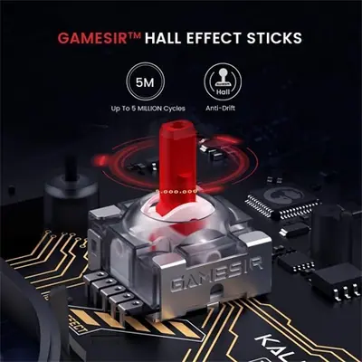 GameSir Kaleid Xbox USB-C gamepad játékvezérlő fekete – 2. kép