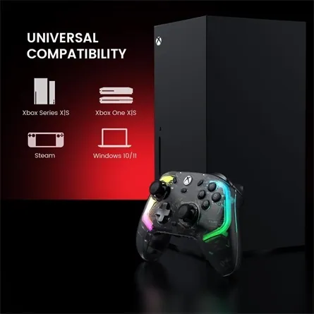 GameSir Kaleid Xbox USB-C gamepad játékvezérlő fekete – 6. kép