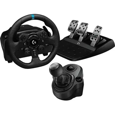 Logitech G923 SE Racing Wheel and Shifter Combo USB Kormány Black (Xbox Series X|S, Xbox One and PC)