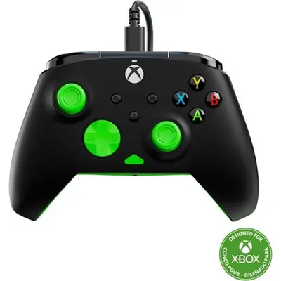 Turtle Beach Rematch Core USB-C gamepad játékvezérlő fekete-zöld – 2. kép