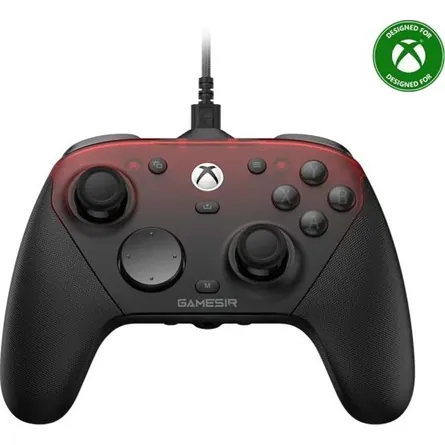 GameSir G7 Pro Tri-Mode Shadow Ember Bluetooth / USB / vezeték nélküli gamepad játékvezérlő fekete-piros – 2. kép