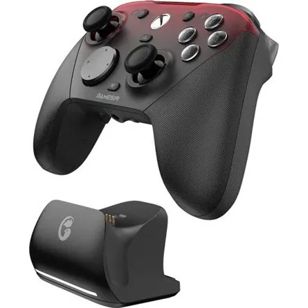 GameSir G7 Pro Tri-Mode Shadow Ember Bluetooth / USB / vezeték nélküli gamepad játékvezérlő fekete-piros – 7. kép