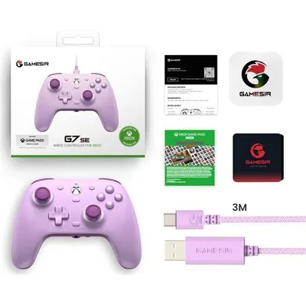 GameSir G7 SE USB-C gamepad játékvezérlő lila – 6. kép