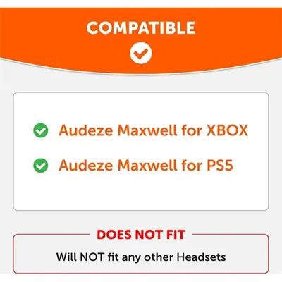 Wicked Cushions Audeze Maxwell WC Silicone fejpánt fekete – 2. kép
