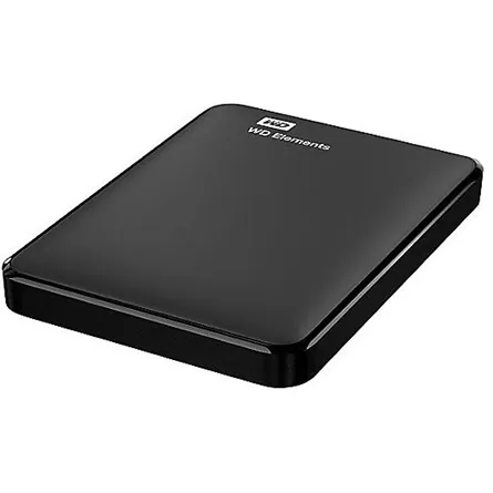 Western Digital Elements 1TB USB-A 3.0 2,5" külső HDD fekete