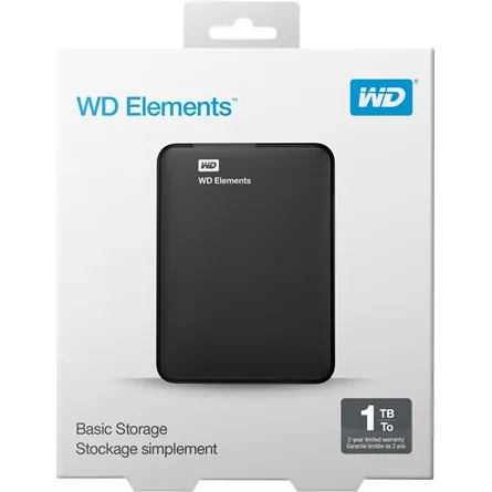 Western Digital Elements 1TB USB-A 3.0 2,5" külső HDD fekete – 4. kép