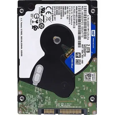 Western Digital 2TB 5400rpm SATA-600 2,5" 128MB 7mm Blue WD20SPZX