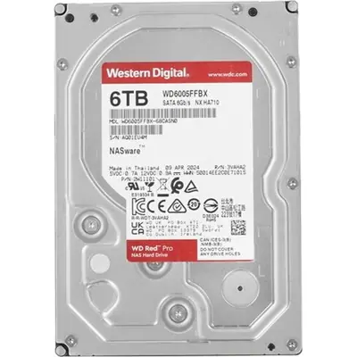 Western Digital 6TB 7200rpm SATA-600 256MB Red Pro WD6005FFBX