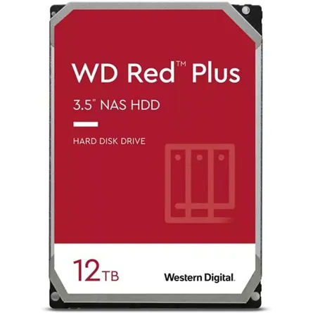 Western Digital 12TB 5400rpm SATA-600 512MB Red Plus WD120EFGX