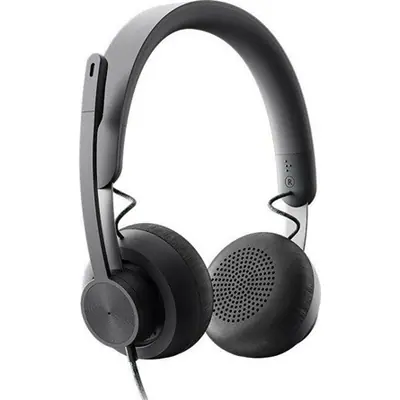 Logitech UC Zone Wired Headset Black