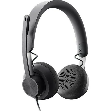 Logitech UC Zone Wired Headset Black