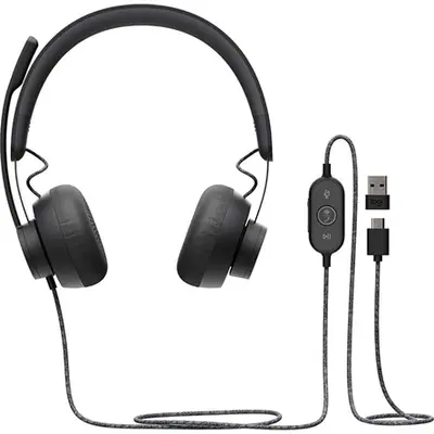 Logitech MSFT Teams Zone Wired Headset Black – 2. kép