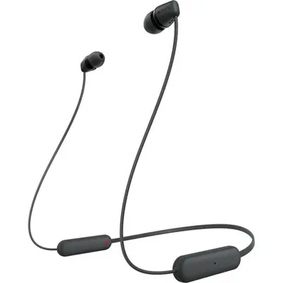 SONY WIC100B.CE7 BT Vezeték nélküli Fülhallgató, Fekete