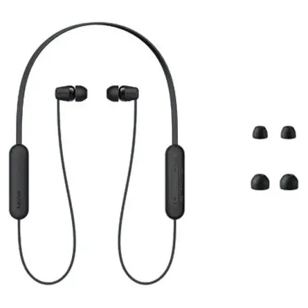 SONY WIC100B.CE7 BT Vezeték nélküli Fülhallgató, Fekete – 3. kép