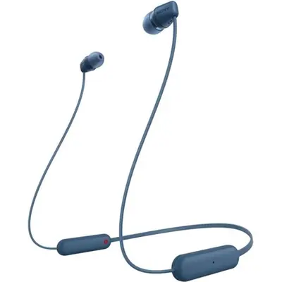 Sony WI-C100 Wireless Bluetooth Headset Blue
