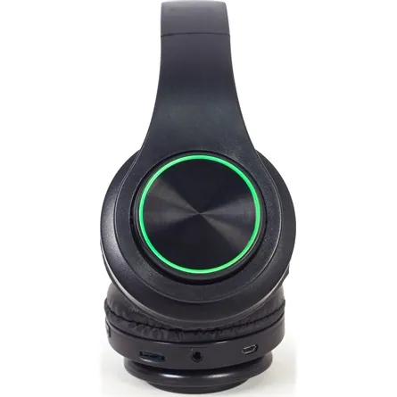 Gembird BHP-LED-01 Bluetooth Headset with LED Light effect Black – 3. kép
