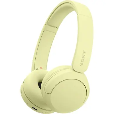 Sony WHCH520 Bluetooth Headset Yellow