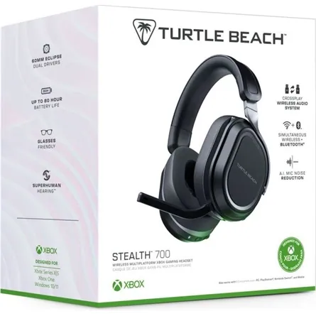 Turtle Beach Stealth 700X Gen3 gaming fejhallgató headset fekete – 7. kép