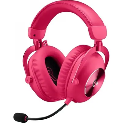 Logitech Pro X 2 Lightspeed Wireless Bluetooth Gaming Headset Magenta