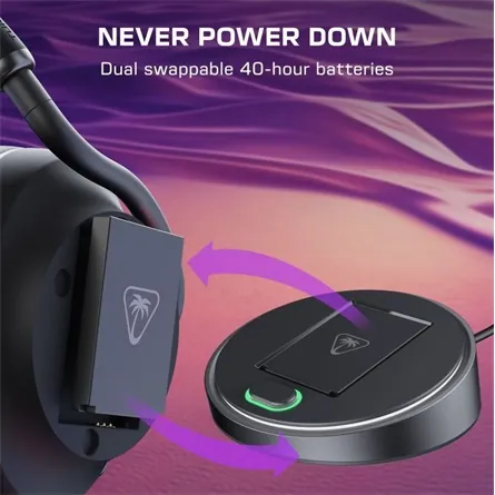 Turtle Beach Beach Stealth Pro II, Xbox gaming fejhallgató headset fekete – 5. kép