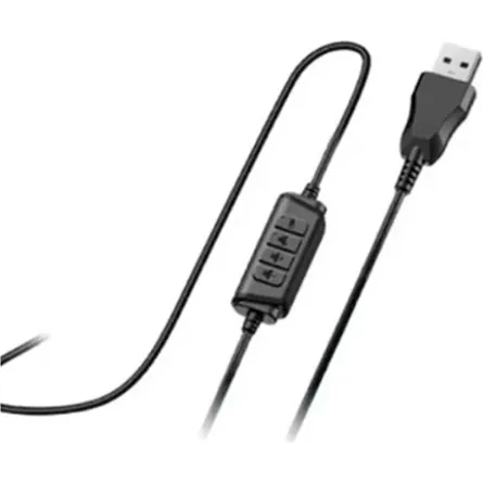 Genius HS-100U/USB-A fejhallgató headset fekete – 3. kép