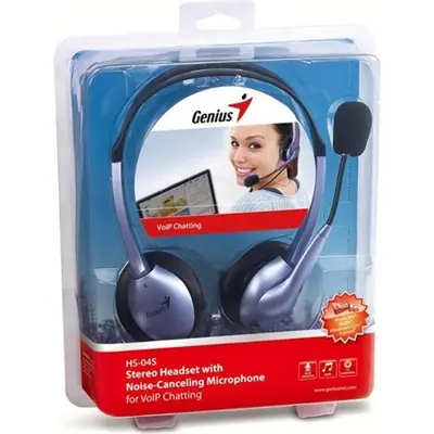 Genius HS-04S Headset Purple/Black – 2. kép