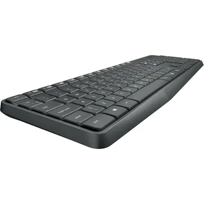 Logitech MK235 Wireless Combo billentyűzet + egér Black US – 2. kép