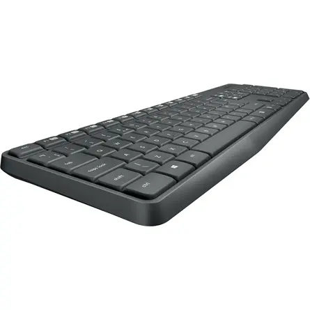 Logitech MK235 Wireless Combo billentyűzet + egér Black US – 2. kép