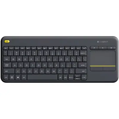 Logitech K400 Plus Wireless Touch Keyboard Black US
