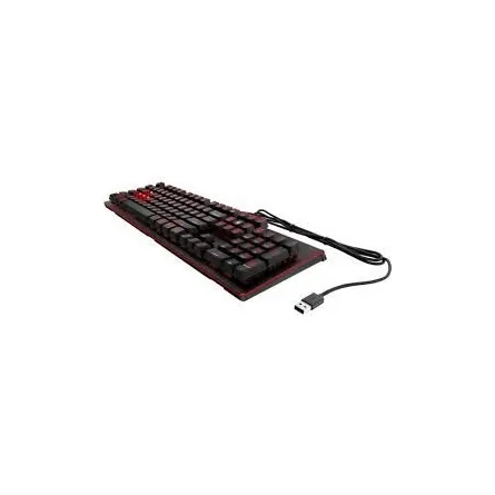HP OMEN Encoder USB angol (US) gaming Cherry MX Red mechanikus billentyűzet fekete (Cherry MX Red) – 3. kép