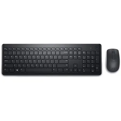 Dell KM3322W vezeték nélküli magyar membrán billentyűzet + egér fekete