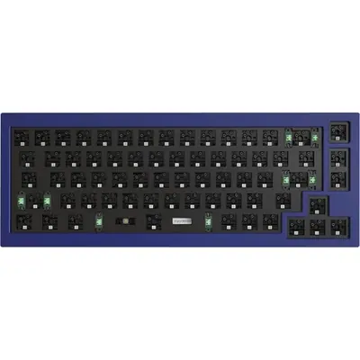 Keychron Q2 Swappable RGB Backlight USB gaming billentyűzet barebone kék