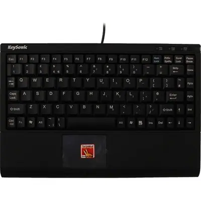 Keysonic ACK-540U+ USB angol (UK) membrán billentyűzet fekete