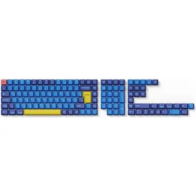 Keychron OEM Dye-Sub PBT - Beach magyar billentyűsapka készlet kék