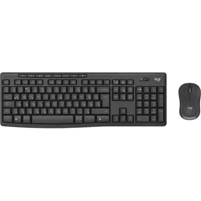 Logitech MK370 Wireless billentyűzet + optikai egér Black HU