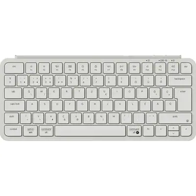 Keychron B1 Pro Bluetooth / vezeték nélküli magyar Scissor Switch mechanikus billentyűzet fehér