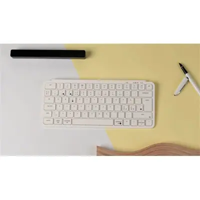 Keychron B1 Pro Bluetooth / vezeték nélküli magyar Scissor Switch mechanikus billentyűzet fehér – 2. kép