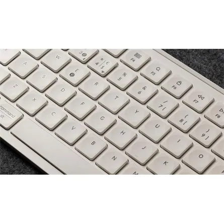 Keychron B6 Pro Bluetooth / vezeték nélküli magyar Scissor Switch mechanikus billentyűzet fekete-szürke – 5. kép