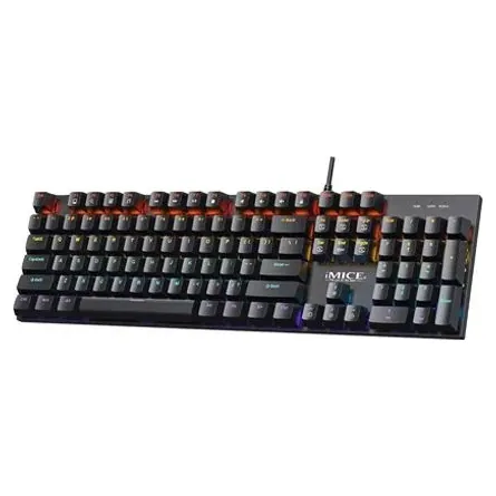 Genius GK-600 USB magyar gaming mechanikus billentyűzet fekete – 2. kép