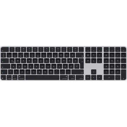 Apple Magic Keyboard (2024) Touch ID and Numeric Keypad Bluetooth Keyboard Black HU