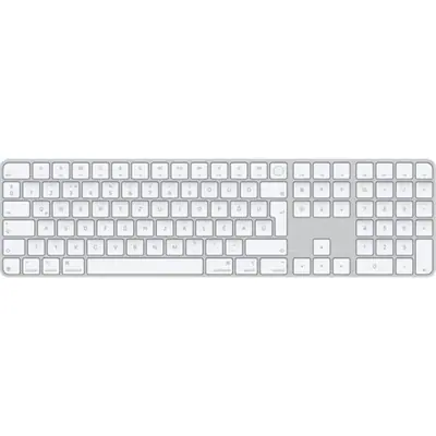 Apple Magic Keyboard (2024) Touch ID and Numeric Keypad Bluetooth Keyboard White HU