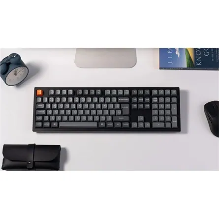Keychron K10 Max Bluetooth / vezeték nélküli magyar Keychron Super Red mechanikus billentyűzet fekete – 5. kép