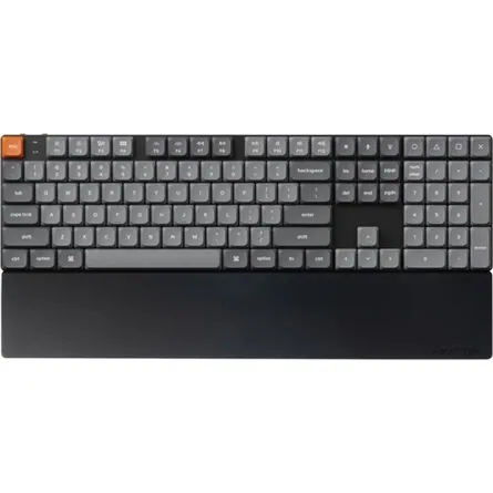 Keychron K5, K5M szilikon csuklótámasz fekete