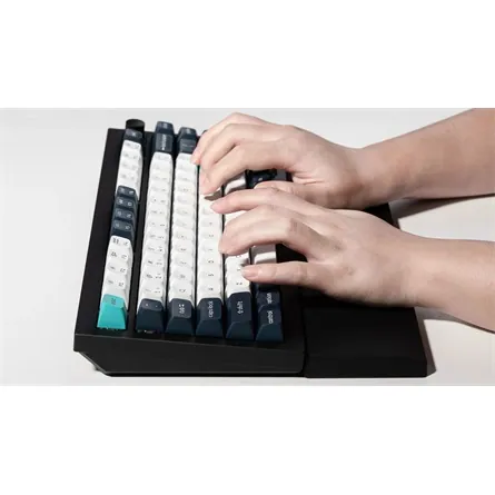 Keychron K5, K5M szilikon csuklótámasz fekete – 5. kép