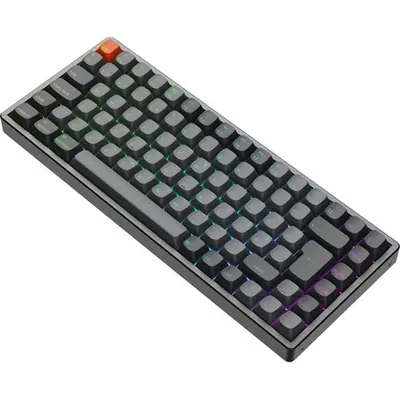 Keychron K2 Max Bluetooth / vezeték nélküli magyar Super Red mechanikus billentyűzet fekete – 2. kép