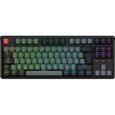 Keychron C3 Pro 8K USB magyar Super Banana mechanikus billentyűzet fekete – 2. kép
