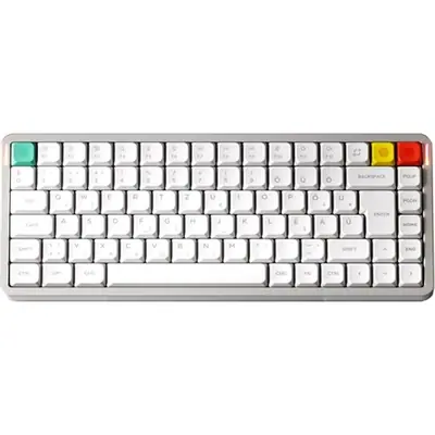NuPhy Air75 V3 Bluetooth / vezeték nélküli magyar Gateron Blush nano mechanikus billentyűzet fehér