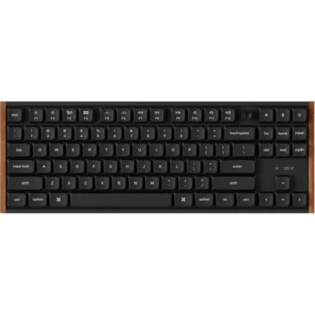 Keychron K1 Ultra 8K Bluetooth / vezeték nélküli magyar Silent Red mechanikus billentyűzet fekete
